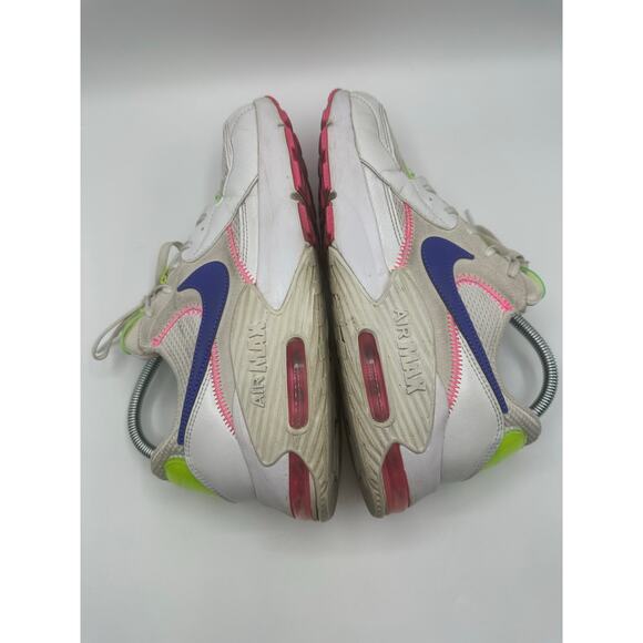 Nike Air Max Excee Women’s Sz 10 White Indigo Pink GUC - Picture 7 of 9